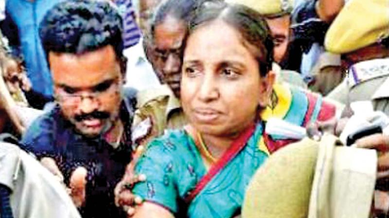 The state government had as early as in February 2014 decided to release her from prison but the decision was stayed by Supreme Court. The state government had as early as in February 2014 decided to release her from prison but the decision was stayed by Supreme Court.