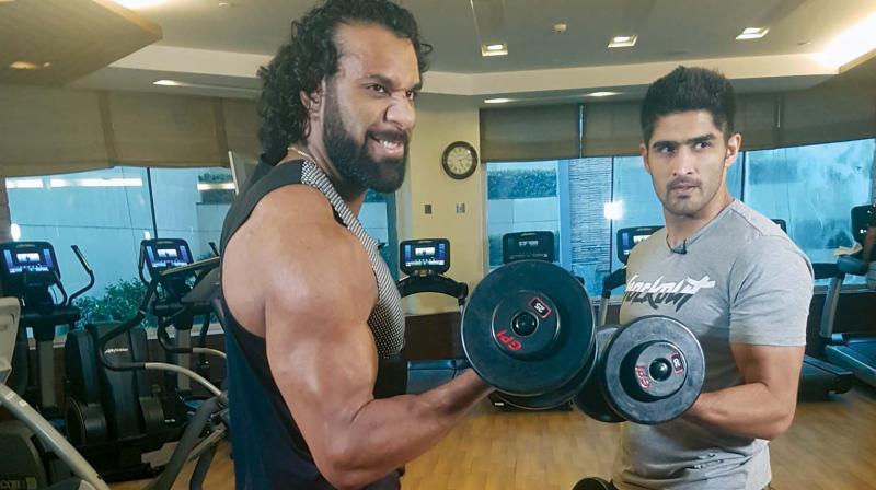 Jinder Mahal & Vijender Singh Jinder Mahal & Vijender Singh