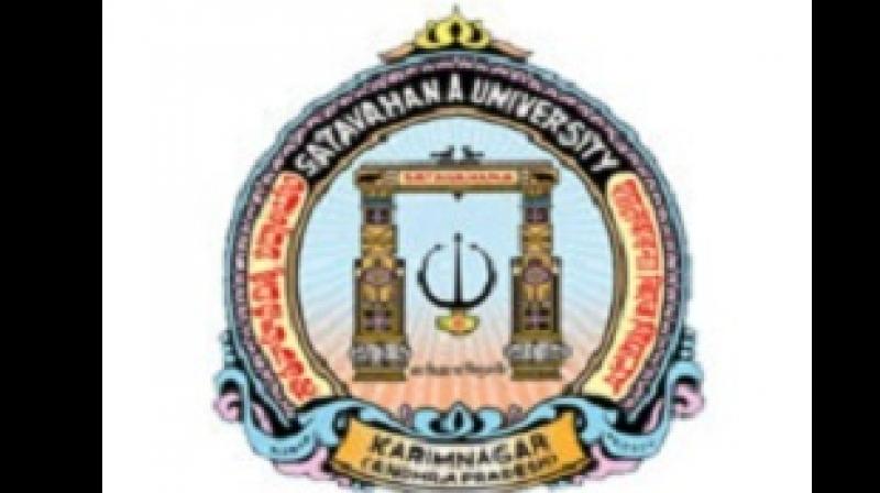 Shathavahana University registrar Komal Reddy declared the university closed and shut down the hostels. (Photo: samplepapers2016.in) Shathavahana University registrar Komal Reddy declared the university closed and shut down the hostels. (Photo: samplepapers2016.in)