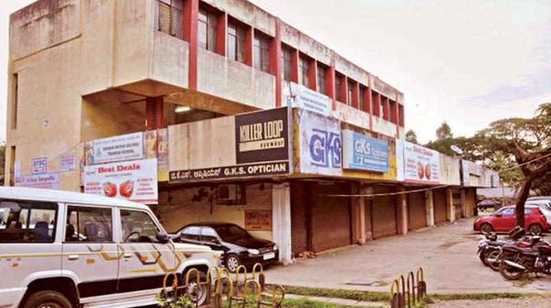 A file photo of the BDA complex in Indiranagar A file photo of the BDA complex in Indiranagar