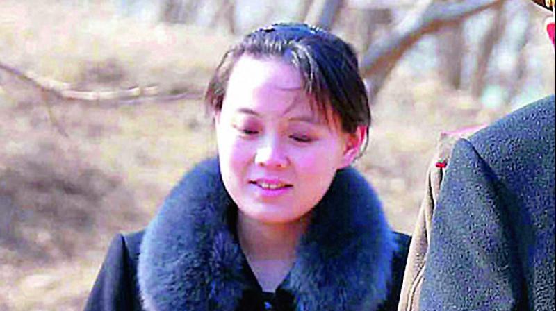 A file photograph by North Korea shows North Korean leader Kim Jong Un and his sister Kim Yo Jon. (Photo:AP) A file photograph by North Korea shows North Korean leader Kim Jong Un and his sister Kim Yo Jon. (Photo:AP)