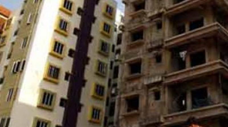 In a matter of just two days, two buildings - one at Jayanagar and one at Yeshwathpur started tilting, posing threat to nearby buildings. (Representational Image) In a matter of just two days, two buildings - one at Jayanagar and one at Yeshwathpur started tilting, posing threat to nearby buildings. (Representational Image)