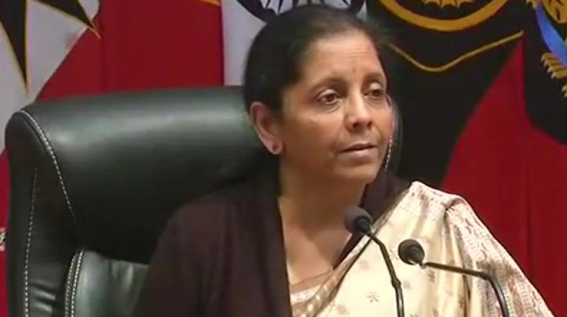 Defence Minister Nirmala Sitharaman said, 'Activities of terrorists in the hinterlands are severely curtailed due to relentless efforts of security forces.' (Photo: ANI) Defence Minister Nirmala Sitharaman said, 'Activities of terrorists in the hinterlands are severely curtailed due to relentless efforts of security forces.' (Photo: ANI)