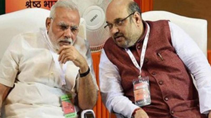 Congress demanded that both Prime Minister Narendra Modi and BJP chief Amit Shah apologise to nation for 'inviting' ISI to Pathankot air base and for reposing faith in it. (Photo: File | PTI) Congress demanded that both Prime Minister Narendra Modi and BJP chief Amit Shah apologise to nation for 'inviting' ISI to Pathankot air base and for reposing faith in it. (Photo: File | PTI)