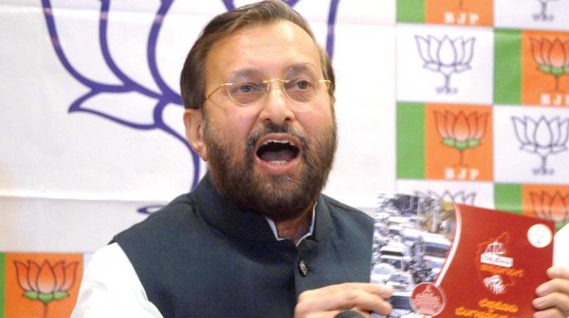 Union Minister Prakash Javadekar (Photo:DC) Union Minister Prakash Javadekar (Photo:DC)