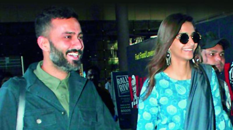 Sonam Kapoor and Anand Ahuja