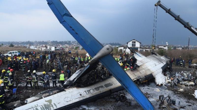 Flight BS211 from Dhaka to Kathmandu was carrying 67 passengers and four crew members. (Photo: AFP) Flight BS211 from Dhaka to Kathmandu was carrying 67 passengers and four crew members. (Photo: AFP)
