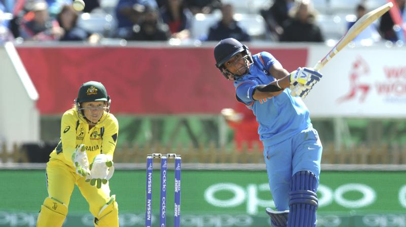 Harmanpreet Kaur hit an unbeaten 171 off just 115 balls in the semi-final match against Australia to knock out the reigning champions from the tournament. (Photo: AP) Harmanpreet Kaur hit an unbeaten 171 off just 115 balls in the semi-final match against Australia to knock out the reigning champions from the tournament. (Photo: AP)