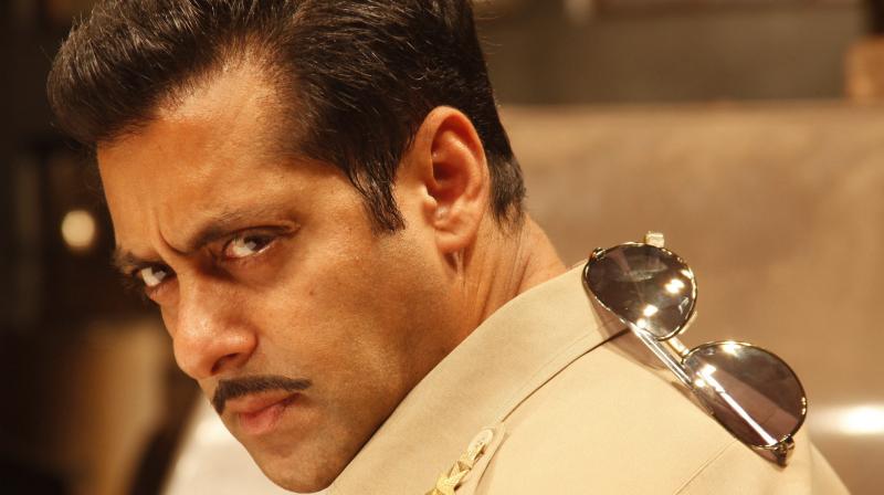 Salman Khan in 'Dabangg'. Salman Khan in 'Dabangg'.