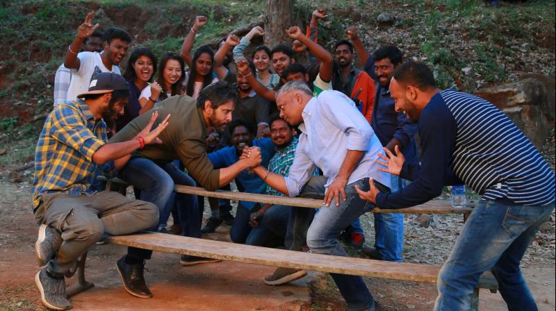Vikram arm wrestling GVM Vikram arm wrestling GVM