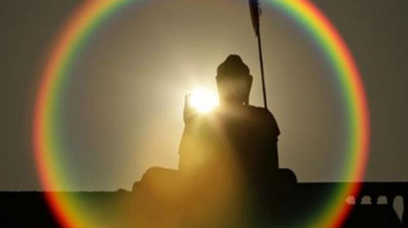 The Buddha himself was born into affluence, but he decided to pursue a life of strict asceticism after he became distressed at the pain and agony he saw surrounding him. The Buddha himself was born into affluence, but he decided to pursue a life of strict asceticism after he became distressed at the pain and agony he saw surrounding him.