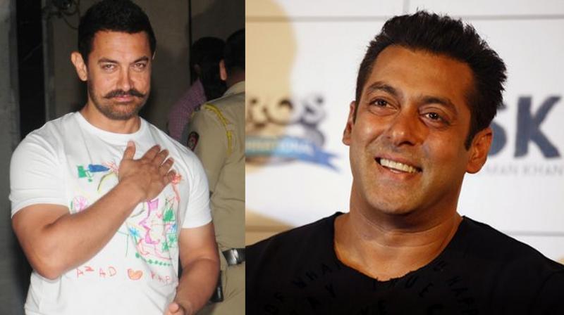 Aamir Khan and Salman Khan has been friends for a very long time.(Picture source: AP) Aamir Khan and Salman Khan has been friends for a very long time.(Picture source: AP)