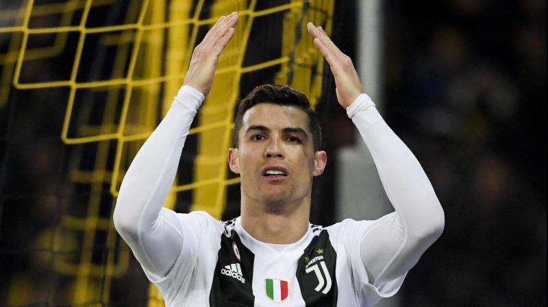 The matter came to light in September 2018 when Kathryn Mayorga sued Ronaldo in Clark County District Court in Nevada, accusing the athlete of raping her in a Las Vegas hotel penthouse suite in 2009, then paying her $375,000 in hush money. (Photo: AP) The matter came to light in September 2018 when Kathryn Mayorga sued Ronaldo in Clark County District Court in Nevada, accusing the athlete of raping her in a Las Vegas hotel penthouse suite in 2009, then paying her $375,000 in hush money. (Photo: AP)