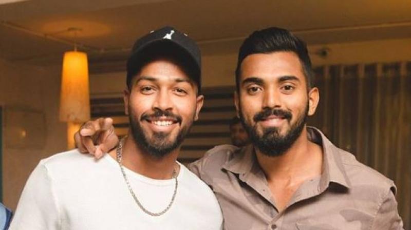 India will not be fielding Hardik Pandya and KL Rahul in Saturday's ODI series-opener against Australia after Committee of Administrators (CoA) member Diana Edulji recommended a suspension pending inquiry for their controversial comments on women during a TV show. (Photo: Instagram) India will not be fielding Hardik Pandya and KL Rahul in Saturday's ODI series-opener against Australia after Committee of Administrators (CoA) member Diana Edulji recommended a suspension pending inquiry for their controversial comments on women during a TV show. (Photo: Instagram)
