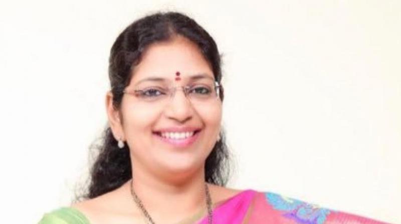 YSRC MLC Varadu Kalyani asserted that the YSRC social empowerment bus yatra has been a huge success.(Image:DC)