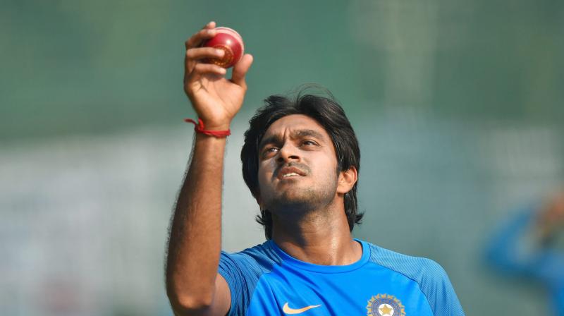 Vijay Shankar is relieved that he will have his statemates MS Washington Sundar and senior pro Dinesh Karthik for company. (Photo: PTI) Vijay Shankar is relieved that he will have his statemates MS Washington Sundar and senior pro Dinesh Karthik for company. (Photo: PTI)