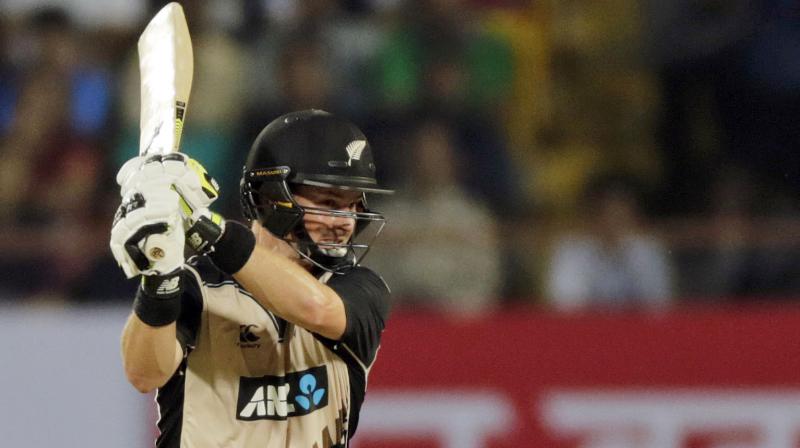 Munro put on 105 runs for the opening wicket with Guptill, to lay a solid foundation after the Kiwis elected to bat first on a wicket that promised runs. (Photo: AP) Munro put on 105 runs for the opening wicket with Guptill, to lay a solid foundation after the Kiwis elected to bat first on a wicket that promised runs. (Photo: AP)