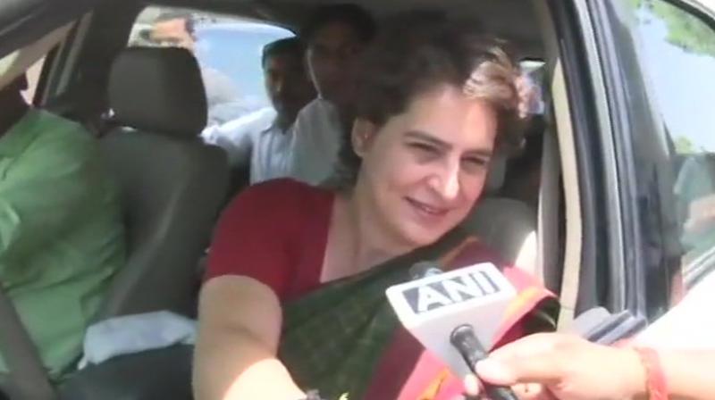 'The real thing is to resolve the problems of the people,' Priyanka Said. (Photo: ANI) 'The real thing is to resolve the problems of the people,' Priyanka Said. (Photo: ANI)