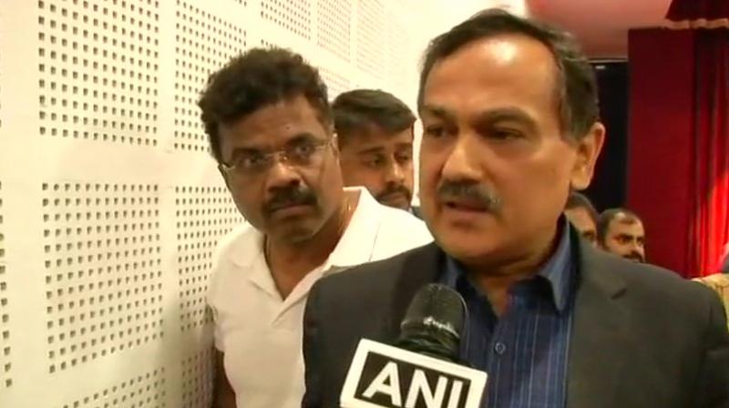 Karnataka Chief Electoral Officer Sanjiv Kumar said, '...one thing is certain that nobody has broken into our system and no new voter ID cards have been made.' (Photo: Twitter/ANI) Karnataka Chief Electoral Officer Sanjiv Kumar said, '...one thing is certain that nobody has broken into our system and no new voter ID cards have been made.' (Photo: Twitter/ANI)