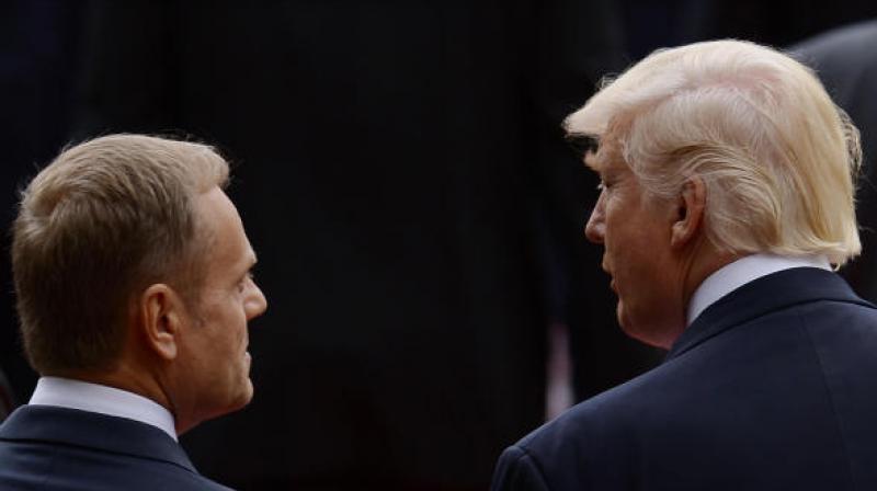 EU president Donald Tusk on Wednesday urged leaders meeting in Bulgaria to form a "united European front" against Trump's withdrawal from the Iranian nuclear deal and his move to impose trade tariffs on Europe.(Photo: AFP) EU president Donald Tusk on Wednesday urged leaders meeting in Bulgaria to form a "united European front" against Trump's withdrawal from the Iranian nuclear deal and his move to impose trade tariffs on Europe.(Photo: AFP)