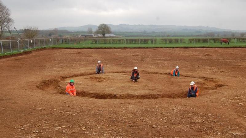 4,000-year-old henge monument in United Kingdom. (Photo: Twitter | Realm of History) 4,000-year-old henge monument in United Kingdom. (Photo: Twitter | Realm of History)