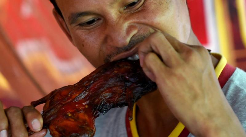 Despite the snack's enduring appeal, many people remain squeamish. (Photo: AFP) Despite the snack's enduring appeal, many people remain squeamish. (Photo: AFP)