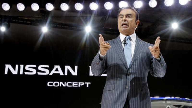 Former chairman Carlos Ghosn. Former chairman Carlos Ghosn.