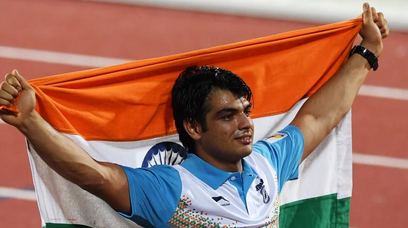 Neeraj, who recently won a gold in the Commonwealth Games with a throw of 86.47m, was up against Olympic champion Thomas Rohler, world champion Johannes Vetter and Andreas Hoffman, all Germans and all in the 90m club, but the 22-year-old Indian was not intimidated as he sent the spear to 87.43m in his second attempt last night to better his earlier national mark of 86.48m. (Photo: AFP) Neeraj, who recently won a gold in the Commonwealth Games with a throw of 86.47m, was up against Olympic champion Thomas Rohler, world champion Johannes Vetter and Andreas Hoffman, all Germans and all in the 90m club, but the 22-year-old Indian was not intimidated as he sent the spear to 87.43m in his second attempt last night to better his earlier national mark of 86.48m. (Photo: AFP)