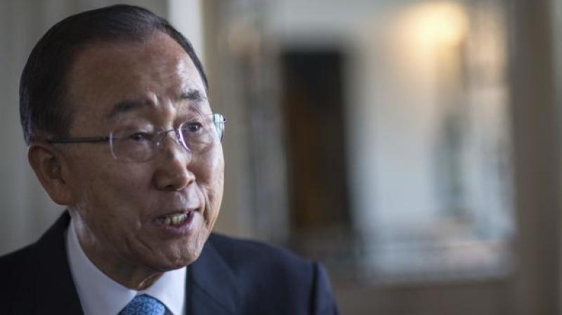 United Nations Secretary-General Ban Ki-moon speaks to the Associated Press during an interview, in Marrakech, Morocco, on Wednesday, (Photo: AP) United Nations Secretary-General Ban Ki-moon speaks to the Associated Press during an interview, in Marrakech, Morocco, on Wednesday, (Photo: AP)