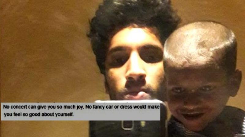 He said it gave more pleasure than any concert or fancy cars (Photo: Facebook) He said it gave more pleasure than any concert or fancy cars (Photo: Facebook)