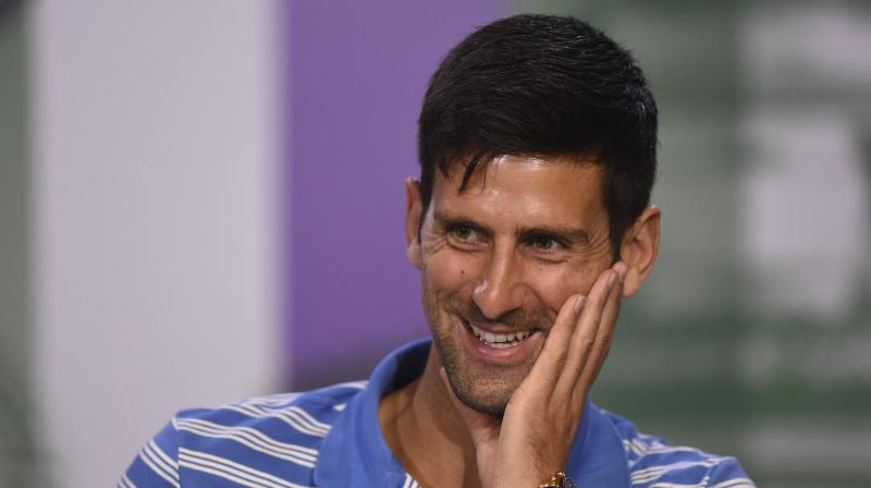 "I would love to win every single tennis match, but I don't try to take that as the very essential moment in my life which determines my happiness,” said Novak Djokovic ahead of Wimbledon 2017. (Photo: AP) "I would love to win every single tennis match, but I don't try to take that as the very essential moment in my life which determines my happiness,” said Novak Djokovic ahead of Wimbledon 2017. (Photo: AP)