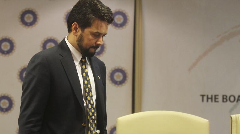 Board of Control for Cricket in India (BCCI)'s newly-elected President Anurag Thakur. (Photo: AP) Board of Control for Cricket in India (BCCI)'s newly-elected President Anurag Thakur. (Photo: AP)