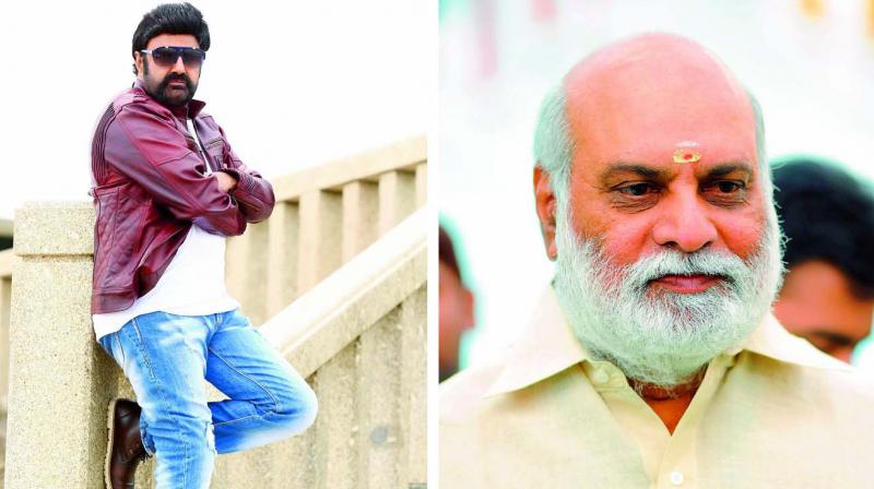 Balakrishna, who will be playing the role of NTR in the film, is requesting Raghavendra Rao to at least supervise the project. Balakrishna, who will be playing the role of NTR in the film, is requesting Raghavendra Rao to at least supervise the project.