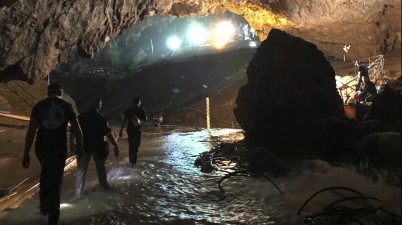 The lack of information about the meticulously planned rescue had baffled observers given that the team were extracted safely. (Photo: AP) The lack of information about the meticulously planned rescue had baffled observers given that the team were extracted safely. (Photo: AP)