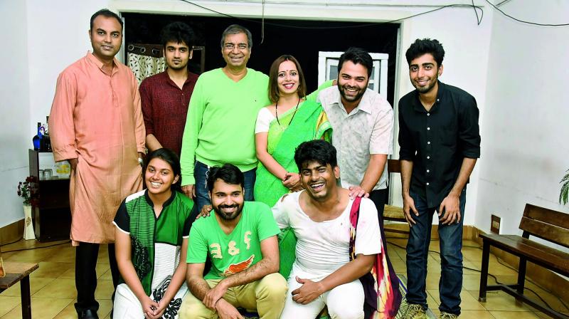 Subhash Gupta along with the team of Kissago Subhash Gupta along with the team of Kissago