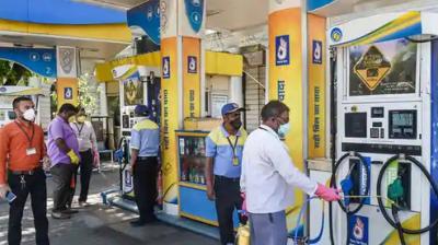 Petrol and diesel sales have slumped over 66 per cent in April. (Photo- PTI)
