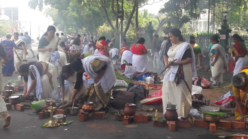 Kerala celebrates Attukal Pongala despite coronavirus fears: See pictures