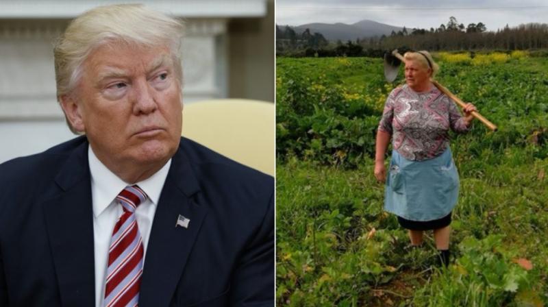 Some netizens are questioning whether Trump has a long lost relative in Spain. (Photos: AP/ Twitter) Some netizens are questioning whether Trump has a long lost relative in Spain. (Photos: AP/ Twitter)