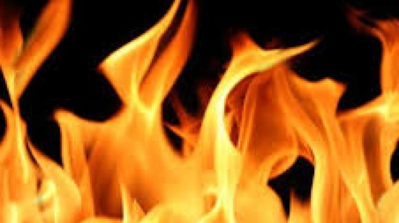 Two boys were charred to death and a woman was injured when crackers stored in a godown in Tirupati exploded after a fire broke out. (Representational Image) Two boys were charred to death and a woman was injured when crackers stored in a godown in Tirupati exploded after a fire broke out. (Representational Image)