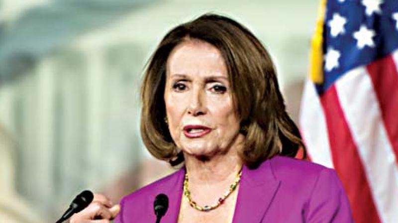 Speaker of the US House of Representatives Nancy Pelosi has said as she described how the Indian leader influenced American social activist Martin Luther King Jr. (Photo: File) Speaker of the US House of Representatives Nancy Pelosi has said as she described how the Indian leader influenced American social activist Martin Luther King Jr. (Photo: File)