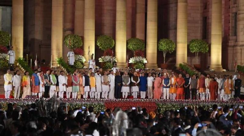 In a sartorial sense too, kurta-pyjama was the dominating theme as most of the MPs turned up in kurta-pyjama, colourful waistcoat or their traditional dresses, while a few chose to wear shirts and trousers. (Photo: AFP) In a sartorial sense too, kurta-pyjama was the dominating theme as most of the MPs turned up in kurta-pyjama, colourful waistcoat or their traditional dresses, while a few chose to wear shirts and trousers. (Photo: AFP)