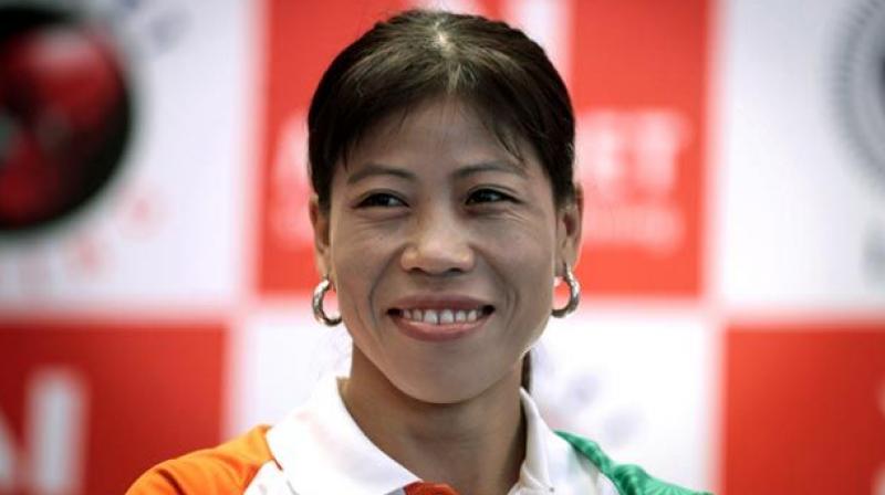 An Olympic bronze-medallist and a five-time world champion, Mary Kom is also Rajya Sabha MP now. (Photo: PTI) An Olympic bronze-medallist and a five-time world champion, Mary Kom is also Rajya Sabha MP now. (Photo: PTI)
