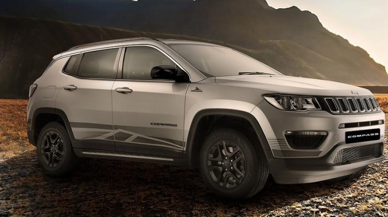 In order to commemorate the sales of 25,000 units in less than a year, Jeep India has launched a limited edition Bedrock model for the Compass. It is based on the Sport variant but only gets its 2.0-litre diesel engine. In order to commemorate the sales of 25,000 units in less than a year, Jeep India has launched a limited edition Bedrock model for the Compass. It is based on the Sport variant but only gets its 2.0-litre diesel engine.