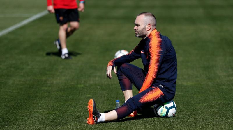 Iniesta announced last month that he would be leaving Barca at the end of the season, bringing an end to a 22-year association with the club. (Photo: Twitter / Andreas Iniesta) Iniesta announced last month that he would be leaving Barca at the end of the season, bringing an end to a 22-year association with the club. (Photo: Twitter / Andreas Iniesta)