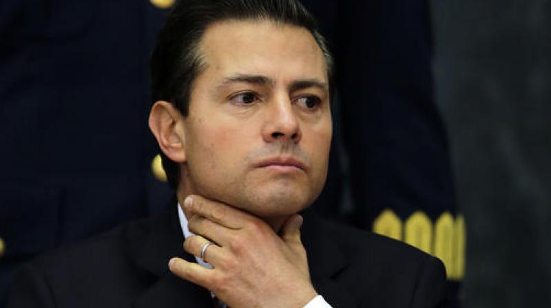 Mexico's President Enrique Pena Nieto during a press conference. (Photo: AP) Mexico's President Enrique Pena Nieto during a press conference. (Photo: AP)