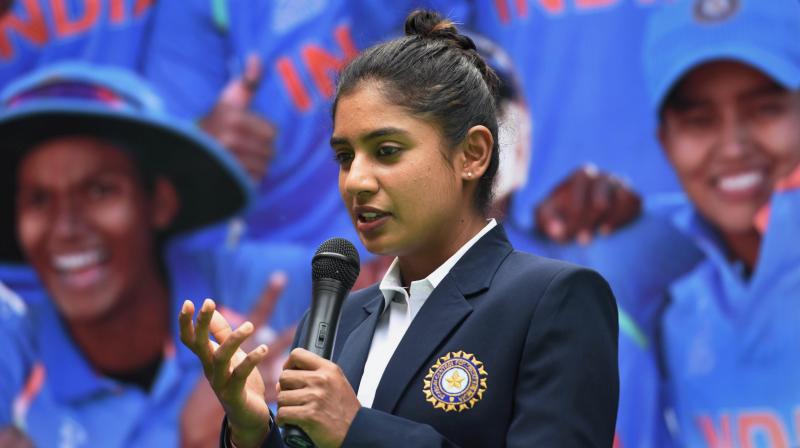 Mithali Raj had on July 12 created a world record by becoming the first player to cross 6,000 runs in the history of women's One-Day Internationals (ODIs) cricket during the World Cup match against Australia in Bristol. (Photo: PTI) Mithali Raj had on July 12 created a world record by becoming the first player to cross 6,000 runs in the history of women's One-Day Internationals (ODIs) cricket during the World Cup match against Australia in Bristol. (Photo: PTI)