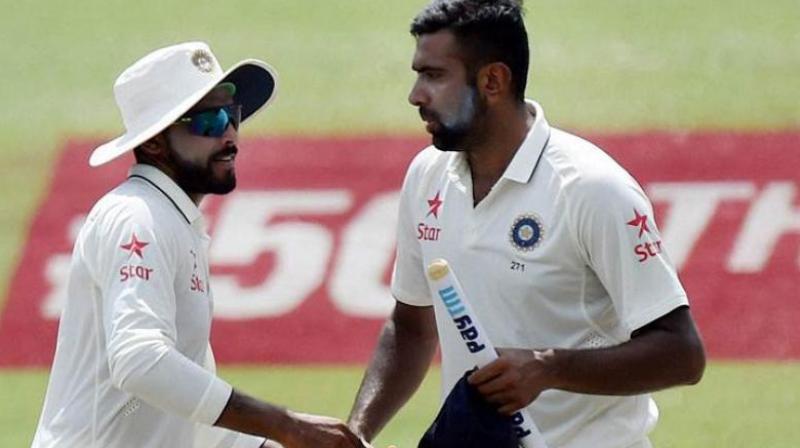 Ravichandran Ashwin and Ravindra Jadeja remain an integral part of the Indian Test team but have lost their limited overs spot to Kuldeep Yadav and Yuzvendra Chahal. (Photo: PTI) Ravichandran Ashwin and Ravindra Jadeja remain an integral part of the Indian Test team but have lost their limited overs spot to Kuldeep Yadav and Yuzvendra Chahal. (Photo: PTI)