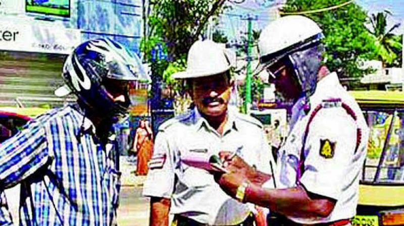 For the first time in the country, motorists in the city will be docked penalty points from Tuesday if they violate traffic rules. For the first time in the country, motorists in the city will be docked penalty points from Tuesday if they violate traffic rules.