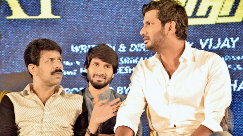 Bala and Vishal at the event Bala and Vishal at the event