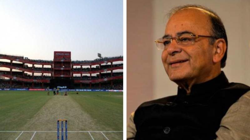Jaitley, during his tenure at DDCA, is credited with renovating the stadium into a modern facility, increasing its capacity to accommodate more fans besides constructing world-class dressing rooms. (Photo: AFP) Jaitley, during his tenure at DDCA, is credited with renovating the stadium into a modern facility, increasing its capacity to accommodate more fans besides constructing world-class dressing rooms. (Photo: AFP)